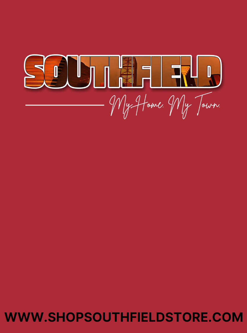 Southfield. My Home My Town. Red